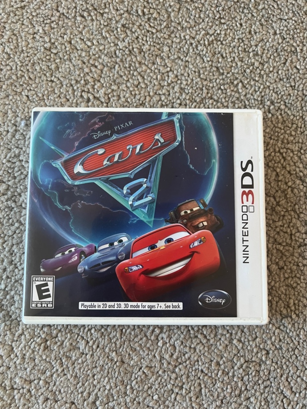 Nintendo 3DS cars 2 game